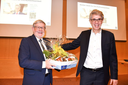 Werner Fleischmann und Prof. Dr. Donato Scognamiglio