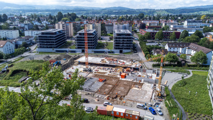 Neubauwohnungen in Arbon: Baustellen-Update «Raum am Ufer»